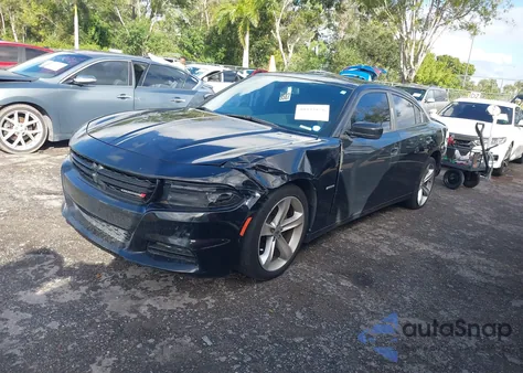 2018 Dodge Charger R/T Rwd из США, поврежденный, VIN 2C3CDXCT4JH221683